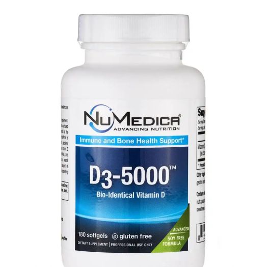 NuMedica D3-5000 - 180 Softgels