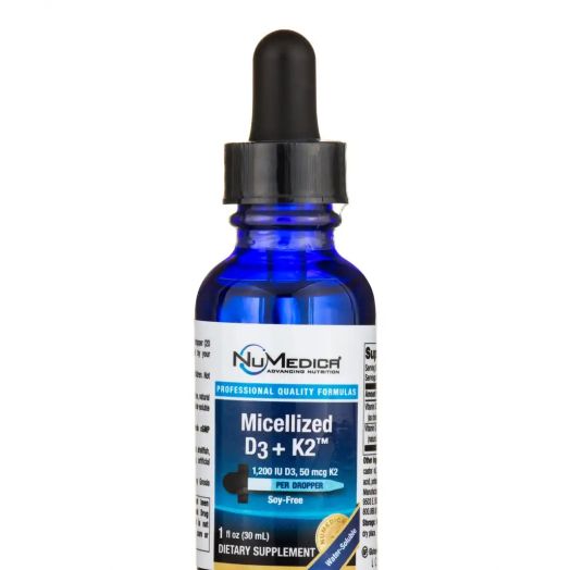 NuMedica Micellized D3 + K2 - 1 fl. oz (30 ml)