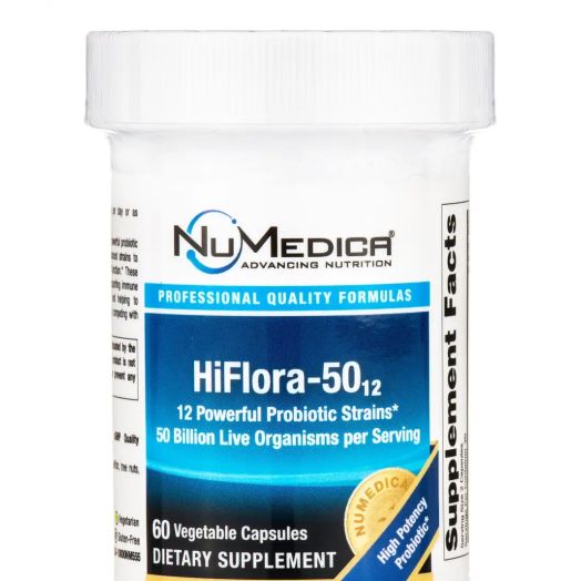 NuMedica HiFlora-50 - 60 Vegetable Capsules
