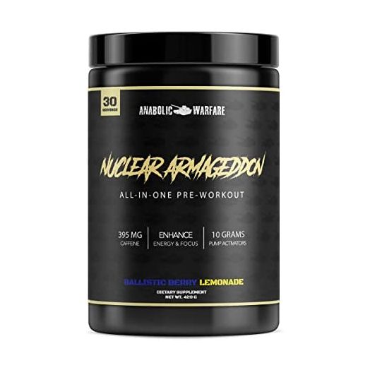 Anabolic Warfare Nuclear Armageddon Pre Workout Powder for Men & Women