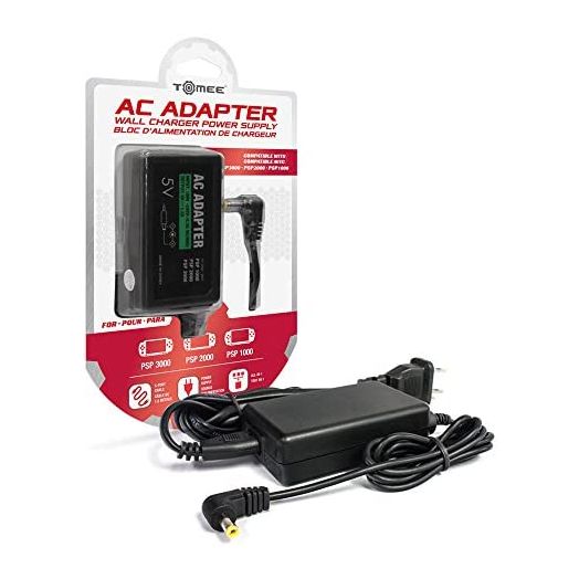 Tomee AC Adapter for PSP (3000, 2000, and 1000 Models)