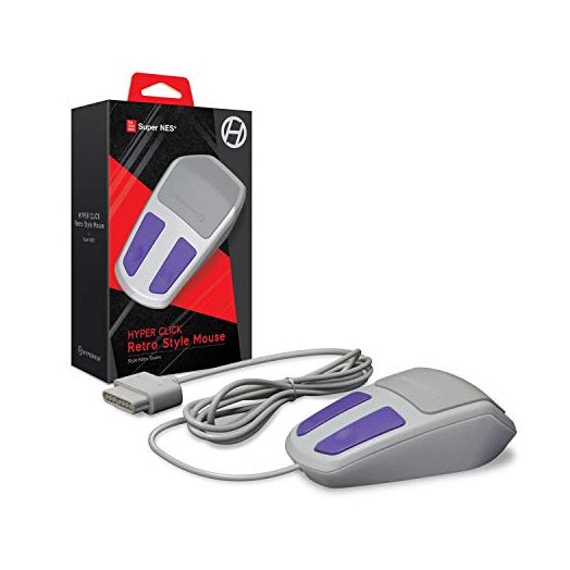 Hyperkin Hyper Click Retro Style Mouse for Super NES