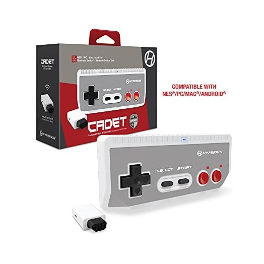 Hyperkin "Cadet" Premium BT Controller for NES/ PC/ Mac/ Android (Includes Wireless Adapter)