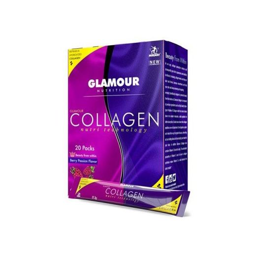 Glamour Nutrition Glamour Collagen Stick Packs, Berry Passion, 20 Ct