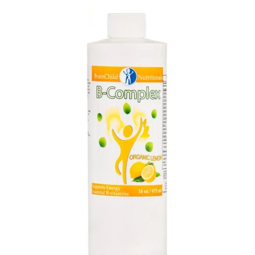 BrainChild Nutritionals B-Complex, Lemon Flavor - 16 oz (473 ml)
