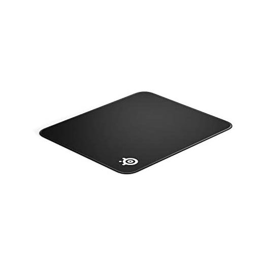 SteelSeries QcK Gaming Surface - Medium Stitched Edge Cloth - Extra Durable - Optimized For Gaming Sensors - Black