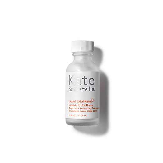 Kate Somerville Liquid ExfoliKate – Triple Acid Resurfacing Treatment – Clinically Formulated AHA Overnight Facial Exfoliator Smooths Skin and Minimizes Pores