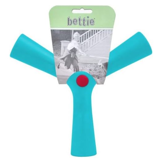 Bettie Fetch Toy Tail Taggin Teal (Blue) - Large