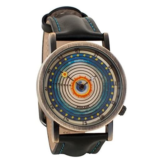 Ptolemaic Universe Model Astronomy Unisex Analog Watch - Backordered until February 14th