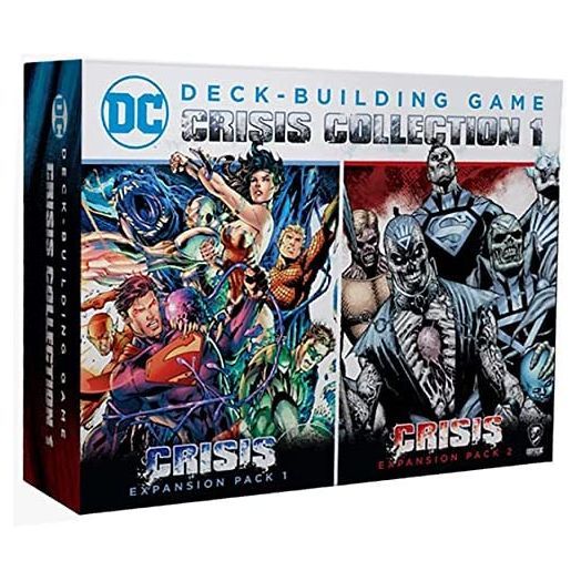Cryptozoic Entertainment: DC Deck-Building Game: Crisis Collection 1 Expansion - Deck Building Card Game, Ages 14+ Multicolor