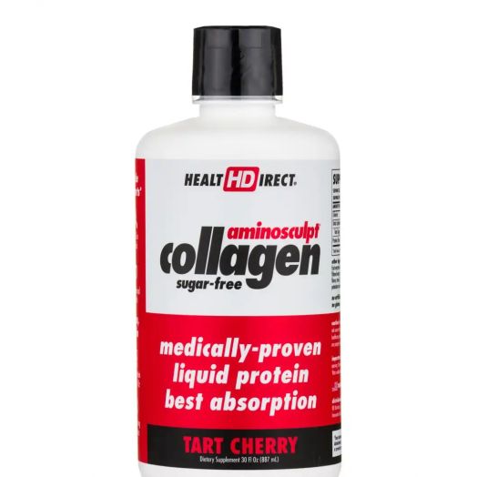 Health Direct AminoSculpt Collagen Sugar-Free, Tart Cherry Flavor - 30 fl. oz (887 ml)