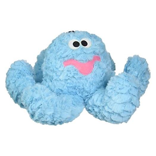 Patchwork Pet 01006 Pastel Octopus 15-Inch Squeak Toy for Dogs
