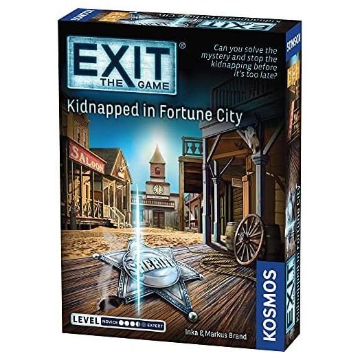 Thames & Kosmos Exit: Kidnapped in Fortune City, Exit: The Game, A Kosmos Game, Family-Friendly