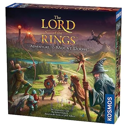 The Lord of The Rings: Adventure to Mount Doom | Family Game | Cooperative Game | Strategy Game