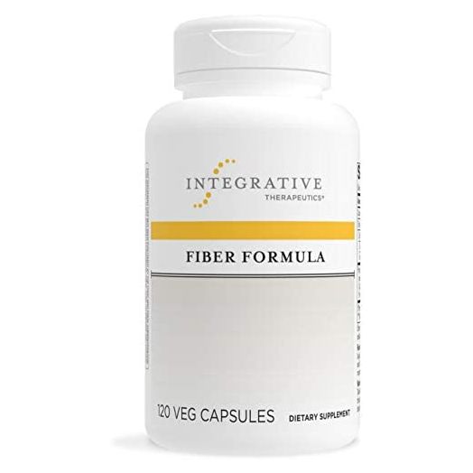 Integrative Therapeutics Fiber Formula - Supplement to Support Colon Health* - with True Dispersion Technology and Psyllium Seed Husk, Pectin, Oat Bran and Guar Gum - Dairy Free - Vegan -120 Capsules