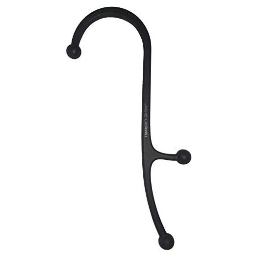 Therapist’s Choice® Pressure Point Hook Cane, Back and Neck Massager for Trigger Point Fibromyalgia Pain Relief and Self Massage