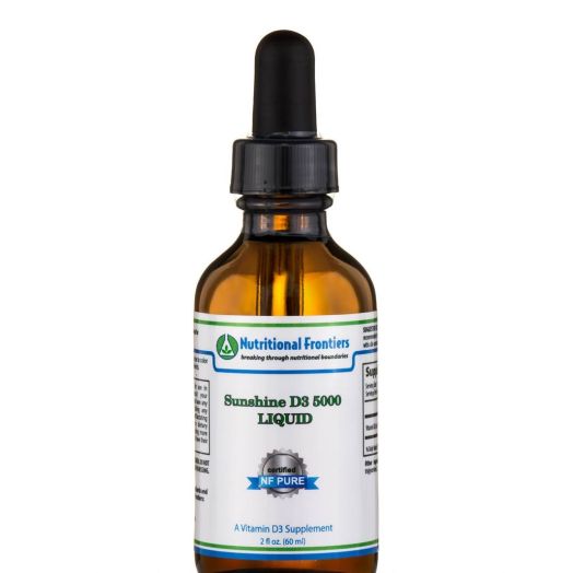 Nutritional Frontiers Sunshine D3 5000 Liquid - 2 fl. oz (60 ml)