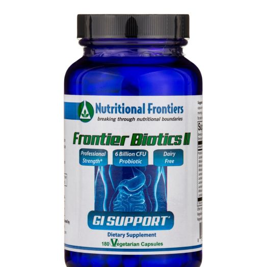 Nutritional Frontiers Frontier Biotics II - 180 Vegetarian Capsules