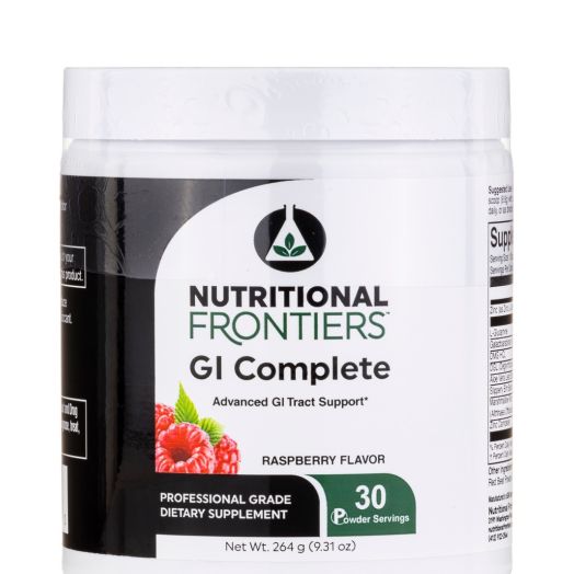 Nutritional Frontiers GI Complete Powder, Raspberry Flavor - 9.31 oz (264 Grams)