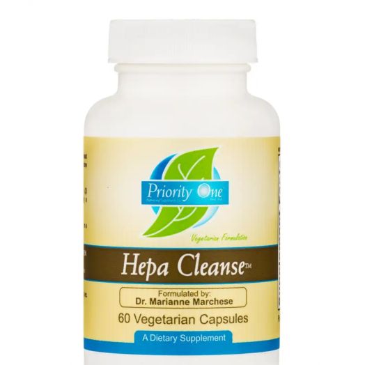 Priority One Hepa Cleanse - 60 Vegetarian Capsules