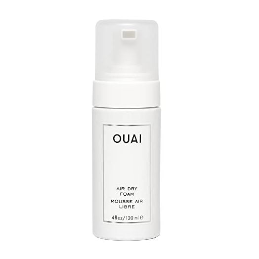 OUAI Air Dry Foam. Wash and Wear Mousse for Air-Dried Waves. Packed with Kale and Carrot Extract to Condition