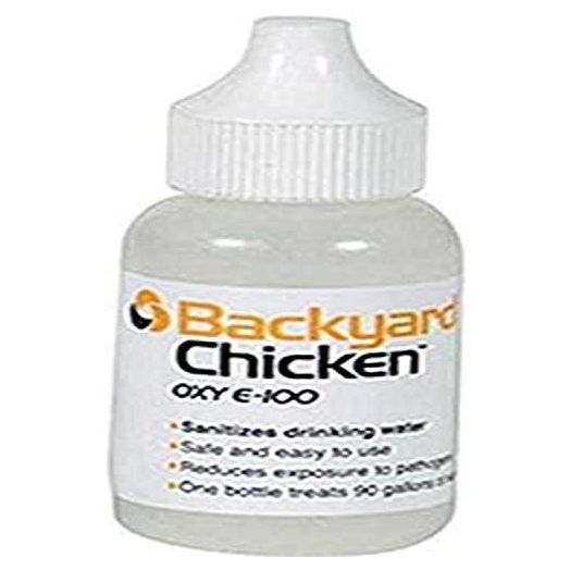 Backyard Chicken OXY E100, 30 Milliliters, Treats 90 Gallons of Water