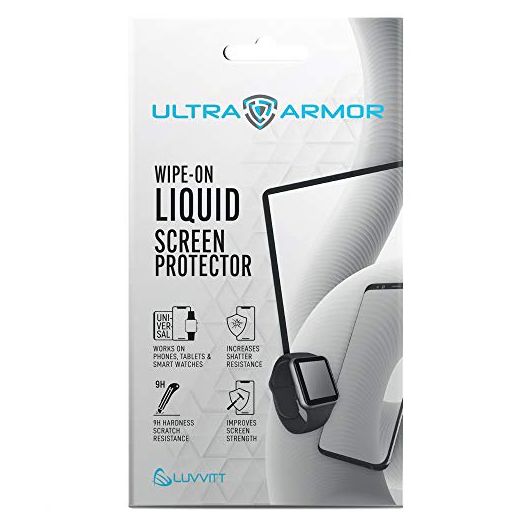 Liquid Glass Screen Protector for All Smartphones Tablets and Watches Wipe On Nano Protection - Universal