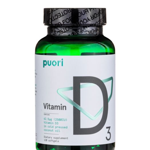 Puori D3 - Vitamin D (2500 IU) - 120 Softgels