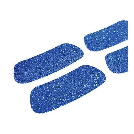 EyeBlack Blue Softball Glitter Eye Black Strips, 2 Pair