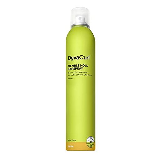 DevaCurl Flexible Hold Hairspray No-Crunch Finishing Styler, Bright Breeze, 10 fl. oz.