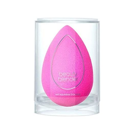 The BEAUTYBLENDER Original Pink Blender Makeup Sponge for blending liquid Foundations, Powders and Creams. Flawless, Professional Streak Free Application Blend, Vegan, Cruelty Free and Made in the USA