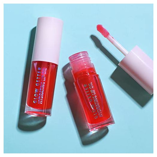 Glow Getter Hydrating Lip Oil (008, Juicy Red)