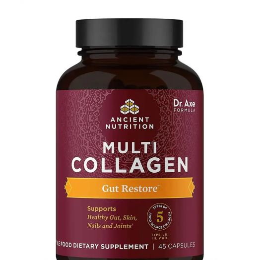 Ancient Nutrition Multi Collagen Gut Restore - 45 Capsules