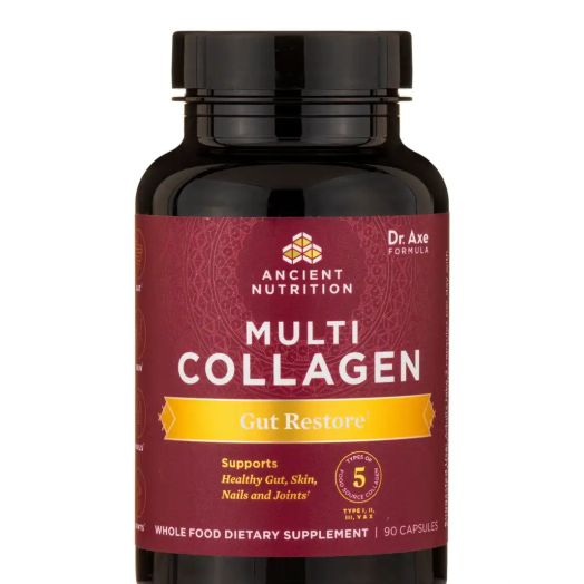 Ancient Nutrition Multi Collagen Gut Restore - 90 Capsules