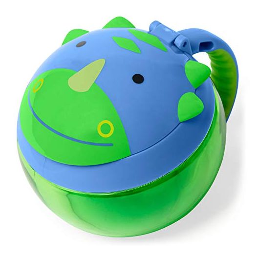 Skip Hop Baby Snack Container, Zoo Snack Cup, Dino