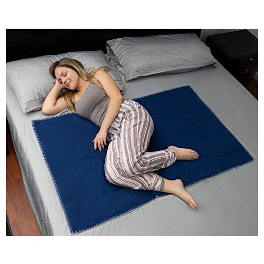Waterproof Mattress Pad, Dark Colored to Hide Stains, Extra Large 34 x 54 – Quilted, Bed Pad for Incontinence Washable, for Adults and Kids Reusable Underpad