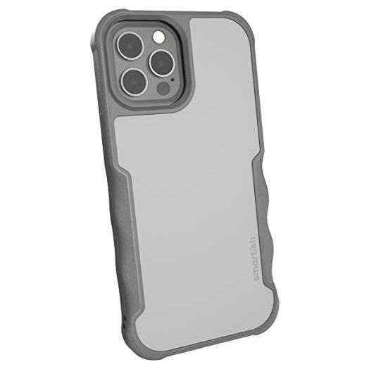 Smartish iPhone 12 Pro Max Armor Case - Gripzilla [Rugged + Protective] Slim Tough Grip Cover - Gray Area
