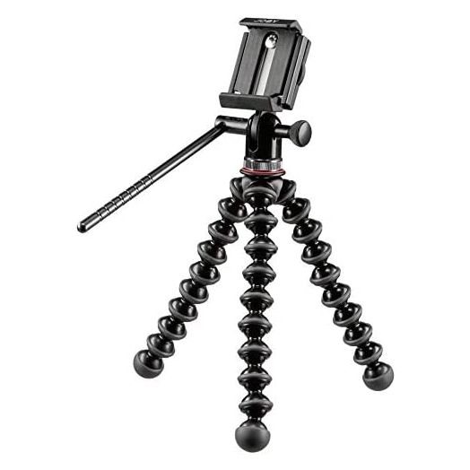Joby GripTight PRO Video GorillaPod Stand: Pan & Tilt Video Tripod Head and GorillaPod for Smartphones from iPhone SE to iPhone 8 Plus, Google Pixel, Samsung Galaxy S8 and More