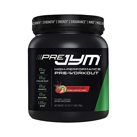 JYM Supplement Science Pre JYM Strawberry Kiwi Pre Workout Powder
