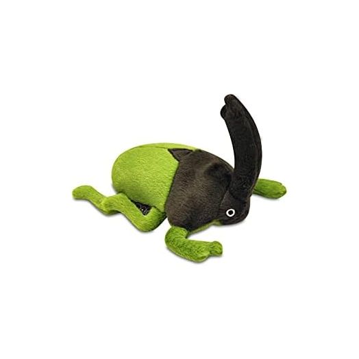 P.L.A.Y. Cute Plush Dog Toys - Bugging Out, Insect Themed Durable Squeaker Chew Toy, Great for Puppies & Small, Medium, Large Dog Breeds - Machine Washable, Recycled Materials (Ryan the Rhino Beetle)