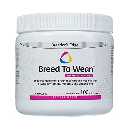 Revival Animal Health Breeder's Edge Breed to Wean Pre/Postnatal Vitamin for Cats & Small Dogs - 100 ct