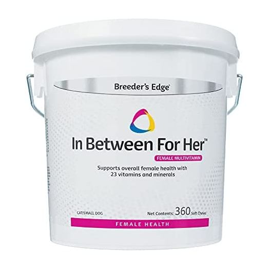 Revival Animal Health Breeder's Edge in Between for Her, Female Multivitamin for Cats & Dogs