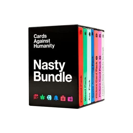 Cards Against Humanity: Nasty Bundle • 6 Themed Packs + 10 New Cards