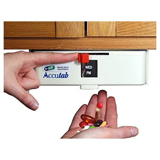 e-Pill Accutab 3 Times a Day x 7 Day - Large Capacity Manual Pill Dispenser