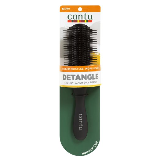 Cantu Detangle Wash Day Hair Brush, Perfect for Thick & Curly Hair