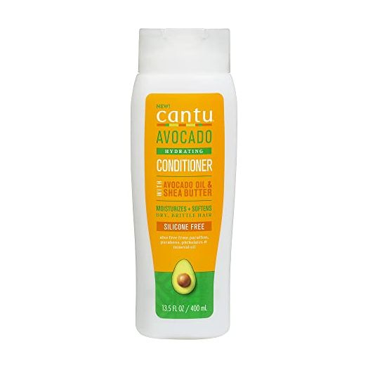 Cantu Avocado Sulfate Free Cream Conditioner with Avocado Oil & Shea Butter, 13.5 Fl Oz