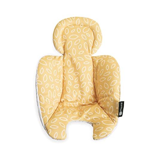 4moms RockaRoo and MamaRoo Infant Insert for Newborn Baby and Infant, Machine Washable, Cool Mesh Fabric, Reversible Design, Yellow