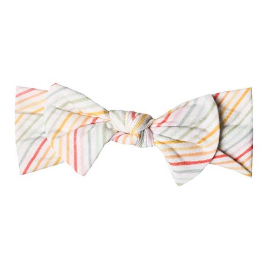 Baby Stretchy Soft Knit Headband Bow "Rainee" by Copper Pearl