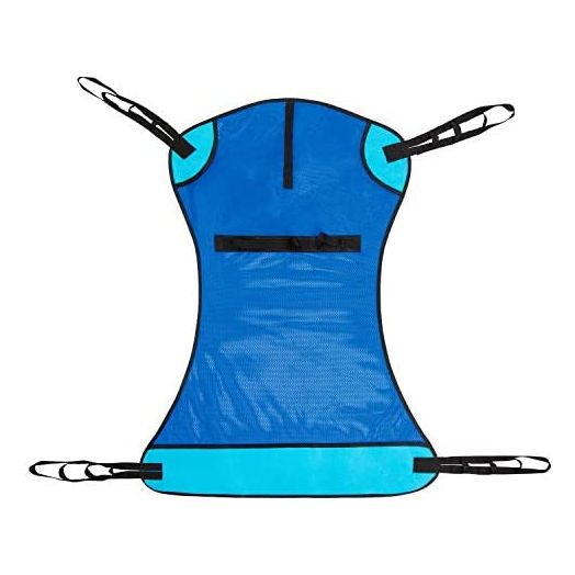 Vive Patient Lift Sling - Transfer Blanket for Bed Positioning and Lifting - Large Medical Device for Bariatric, Nursing, Caregiver, Elderly, Disabled, Full Body and Bedridden - Mesh with Handles
