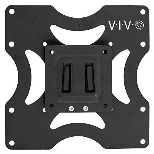 VIVO Basic TV Wall Mount Bracket for 23 to 37 inch Screens, Max 200x200mm VESA with Removable Mounting Plate, Black, MOUNT-VW2X2A